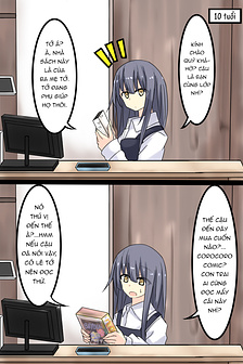 Bạn nhân viên ở tiệm sách địa phương hóa ra lại là cô bạn cùng lớp