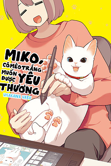 Miko, cô mèo trắng muốn được yêu thương
