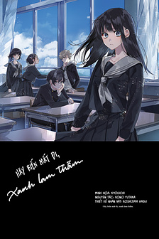 Hãy biến mất đi, xanh lam thẫm.