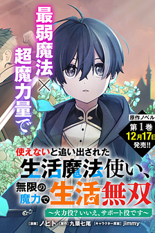 Tsukaenai To Oidasareta Seikatsu Mahoutsukai, Mugen No Maryoku De Seikatsu Musou ~Karyoku Yaku? Iie, Support Yaku Desu~