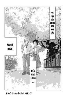 Vẻ đẹp của bóng hoa anh đào xanh biếc đến nao lòng